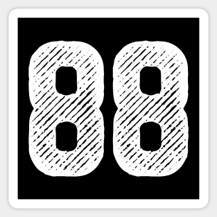 Eighty Eight 88 Sticker